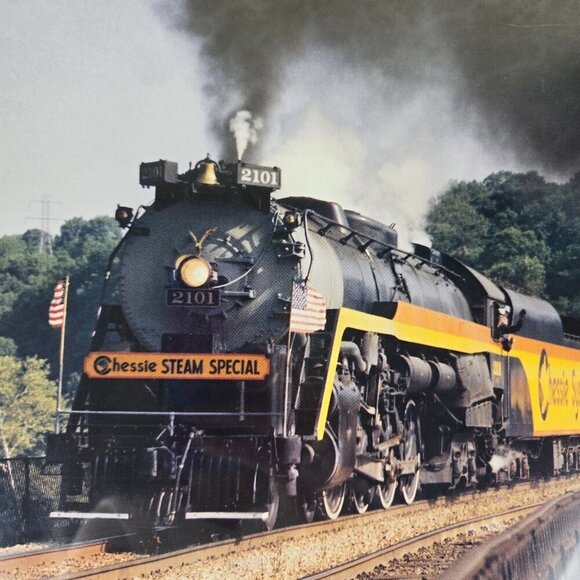 Set of 3 Trains, KATY MKT 177 Train, Box Car Home Print, Chessie Steam Special - Picture 8 of 12